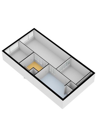 Floorplan - Golf van Biskaje 7M, 3446 CS Woerden